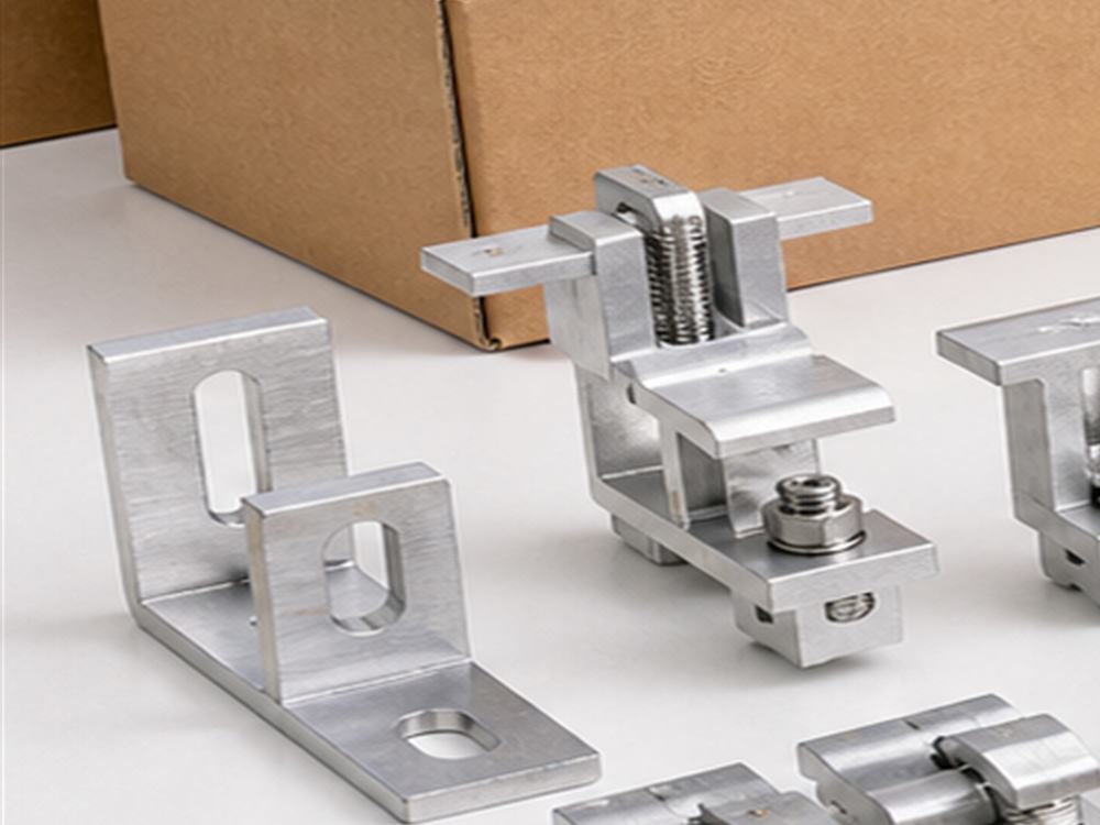 Roof hook and L foot style solar mounting brackets