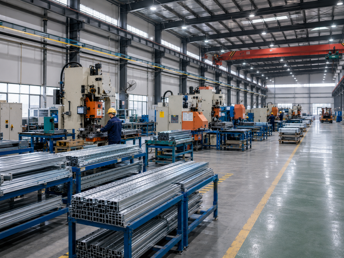 BoltPV solar mounting accessories production line