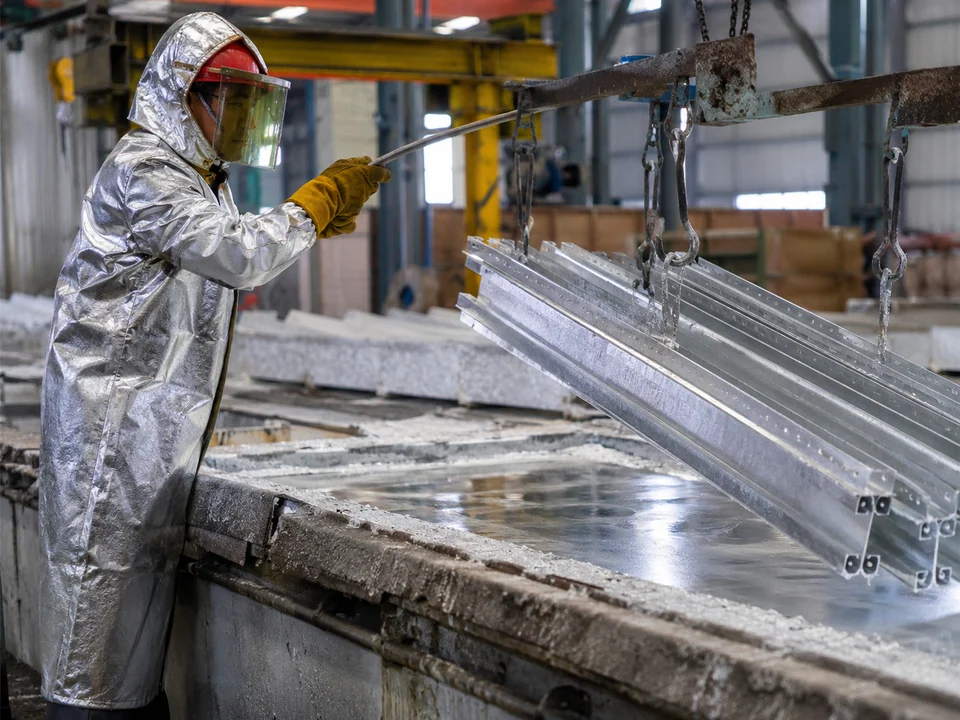 BoltPV material and surface treatment detail for solar mounting components